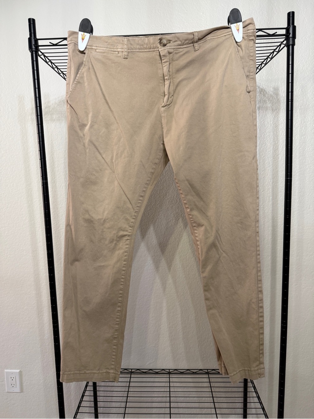 Liverpool Men's Khaki Chino Pants - Light Tan